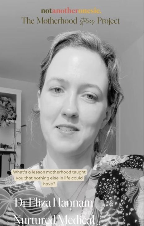 The Motherhood Stories Project – Dr Eliza Hannam Article Featured Image